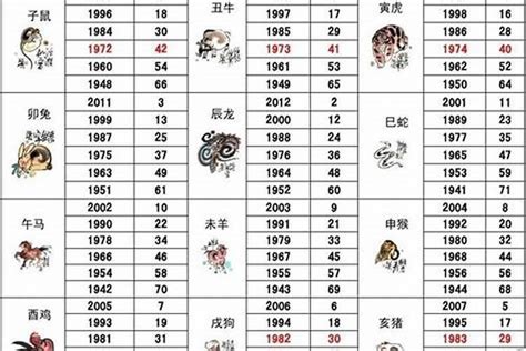 鼠年出生年份|属鼠的年份有哪些 属鼠的年份及年龄对照表